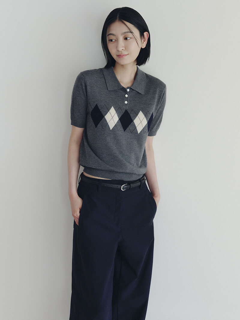 Polo Neck Knit