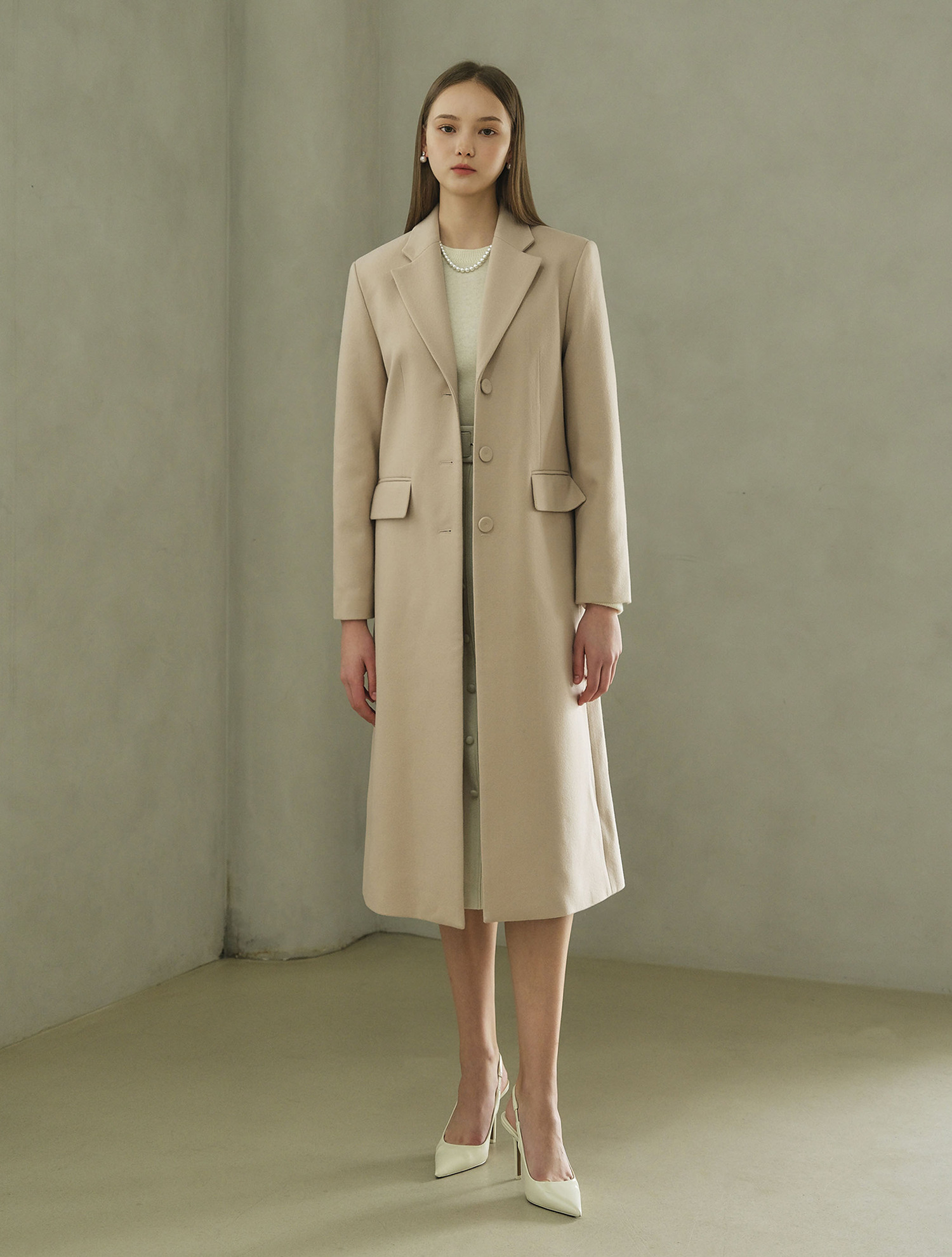 HAILEY Single tailored coat (AW Hainsworth)_pink