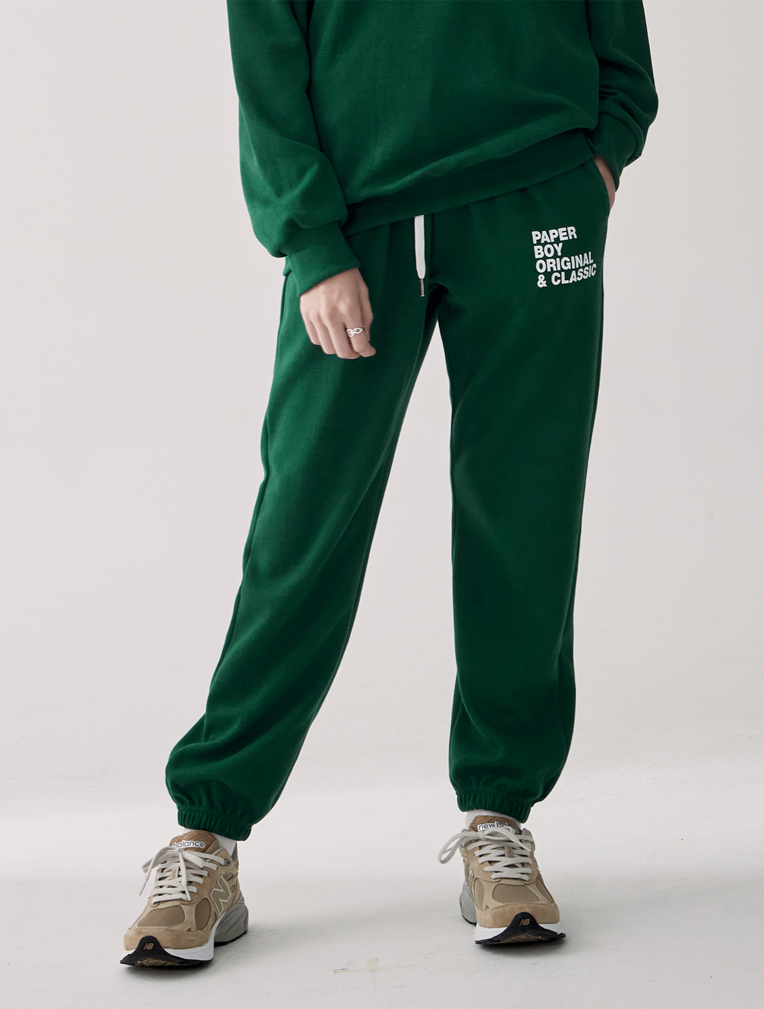 클래식 스웨트팬츠-그린