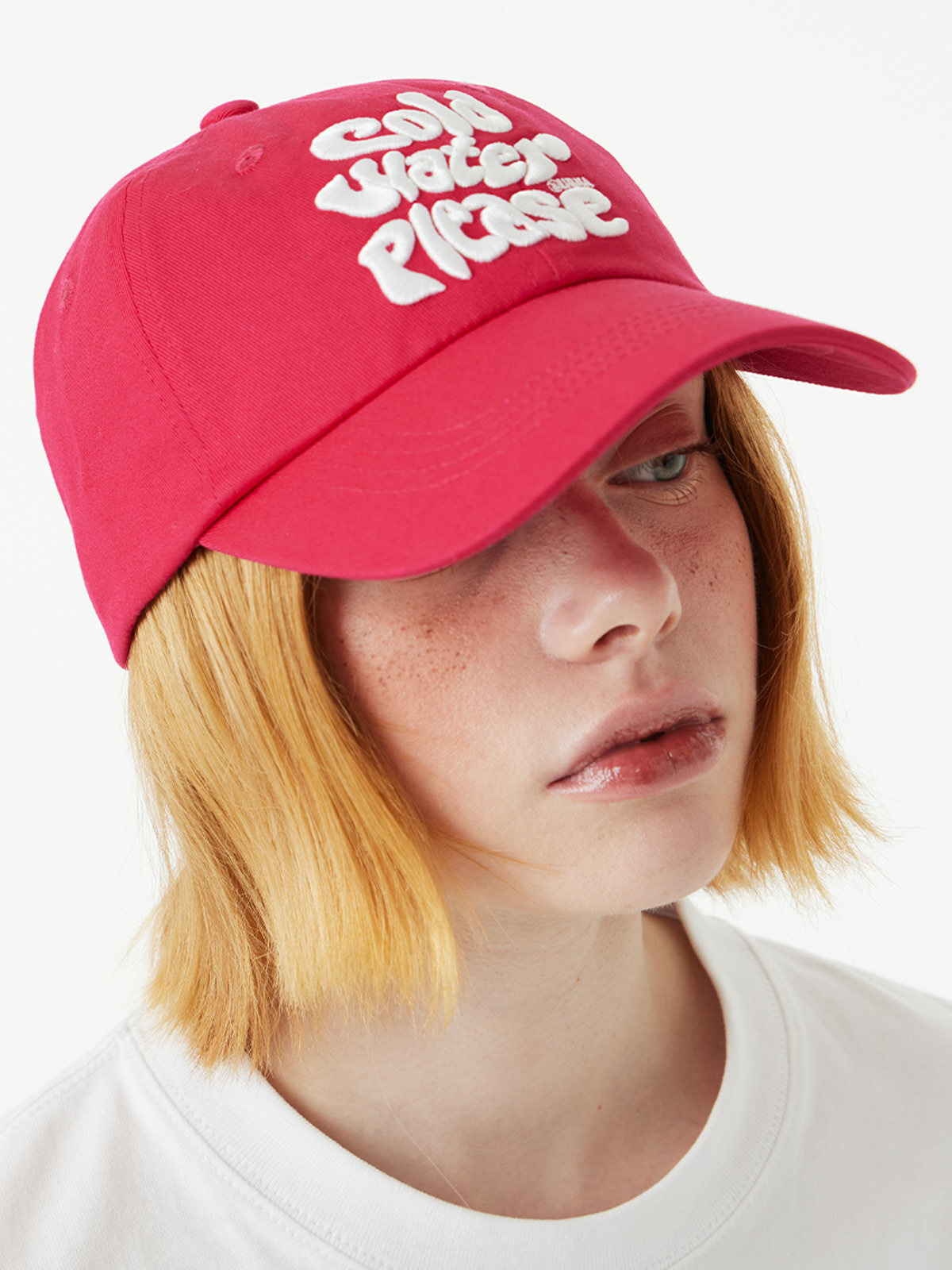 Cold Water Plz 볼 캡 (PINK)