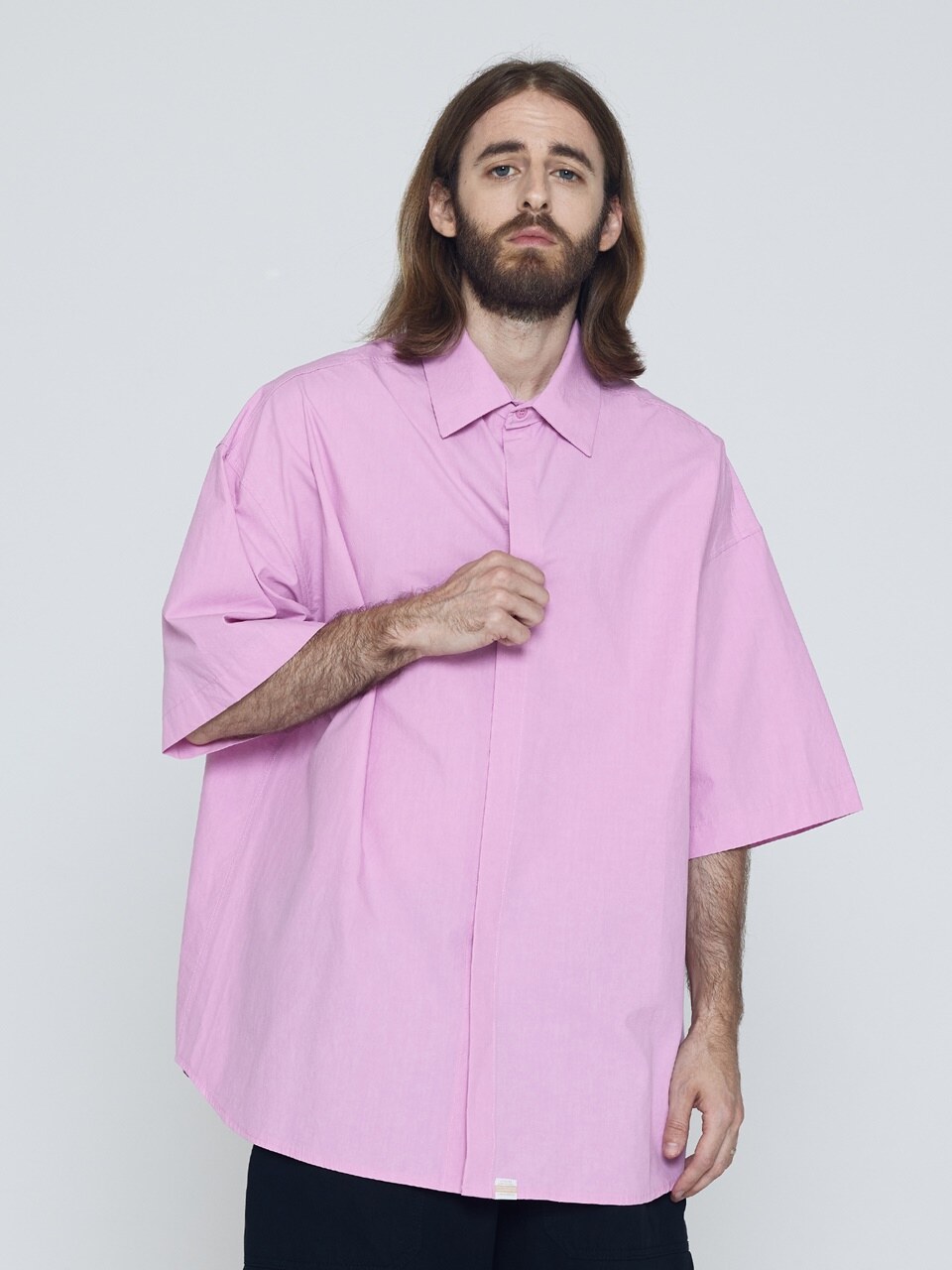 CB BIO OVER SHORT SLEEVE SHIRT (PINK)