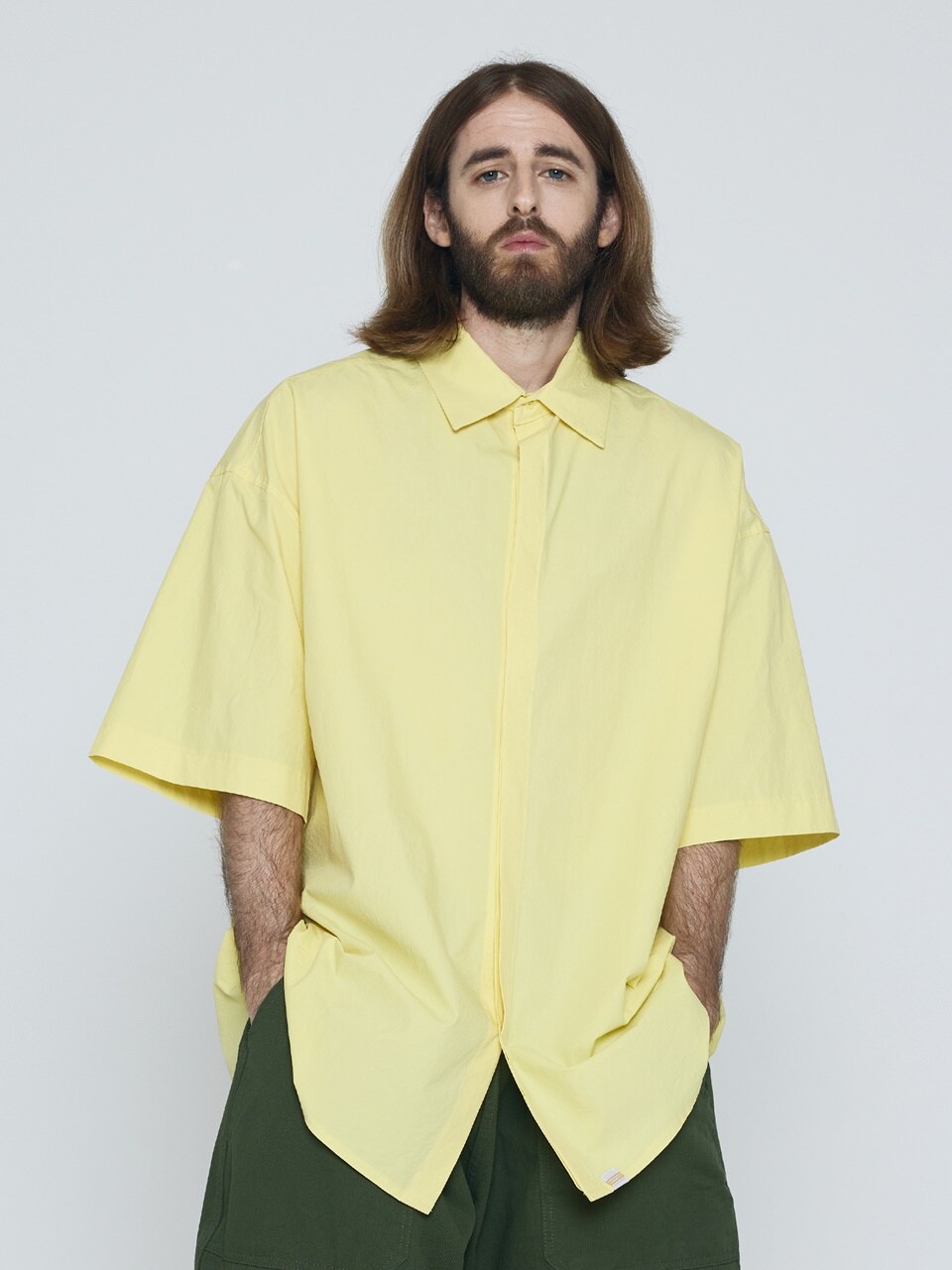 CB BIO OVER SHORT SLEEVE SHIRT (YELLOW)