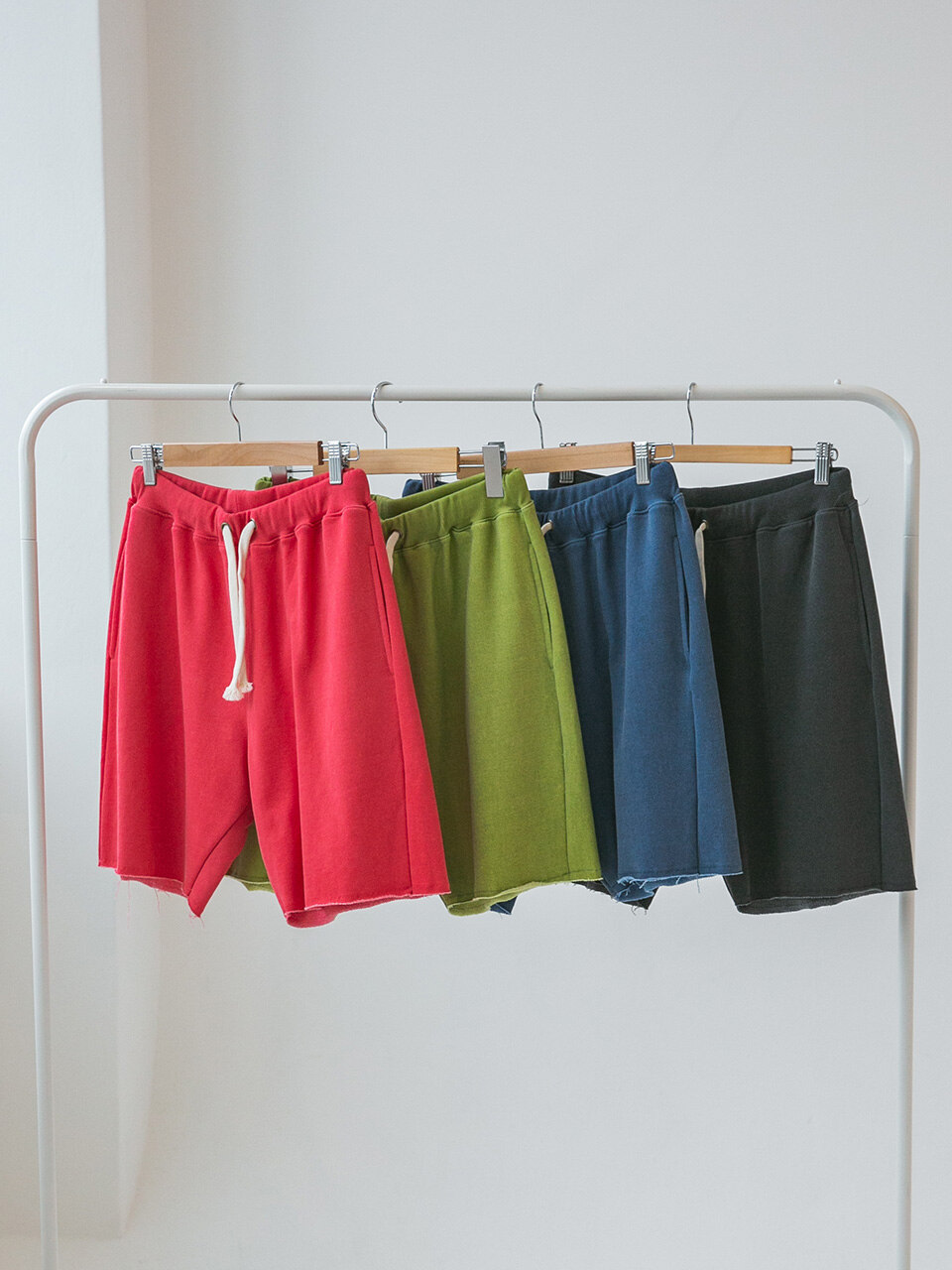 5부 밴딩 피그먼트 반바지 PAN2016 (4 COLOR)