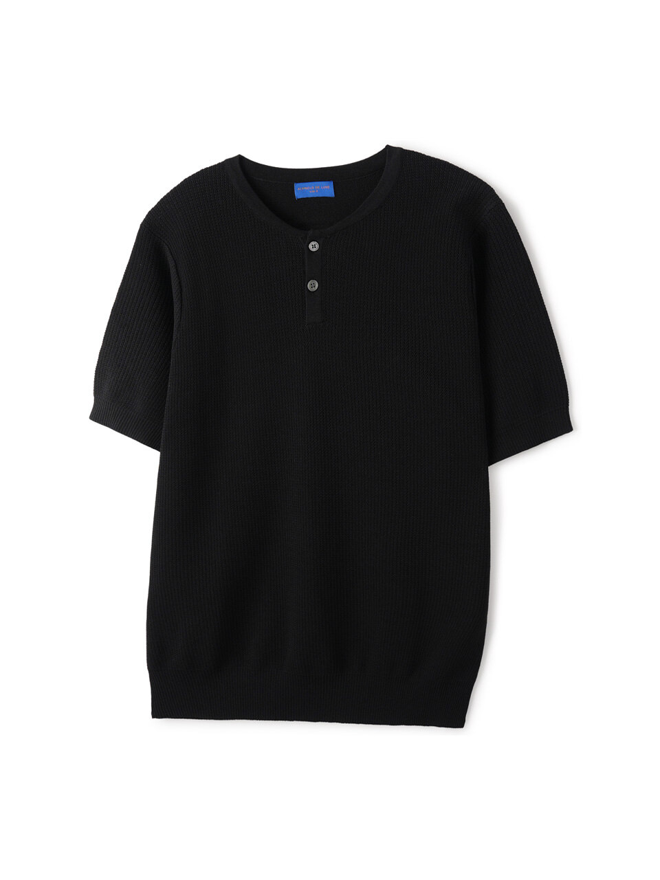 워셔블 헨리넥 라운드 하프 니트 DLX1219 3 COLOR