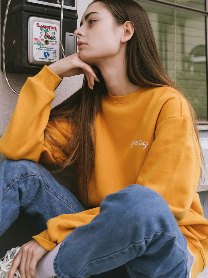 ORIGINAL 필기체 맨투맨 OMA_0079