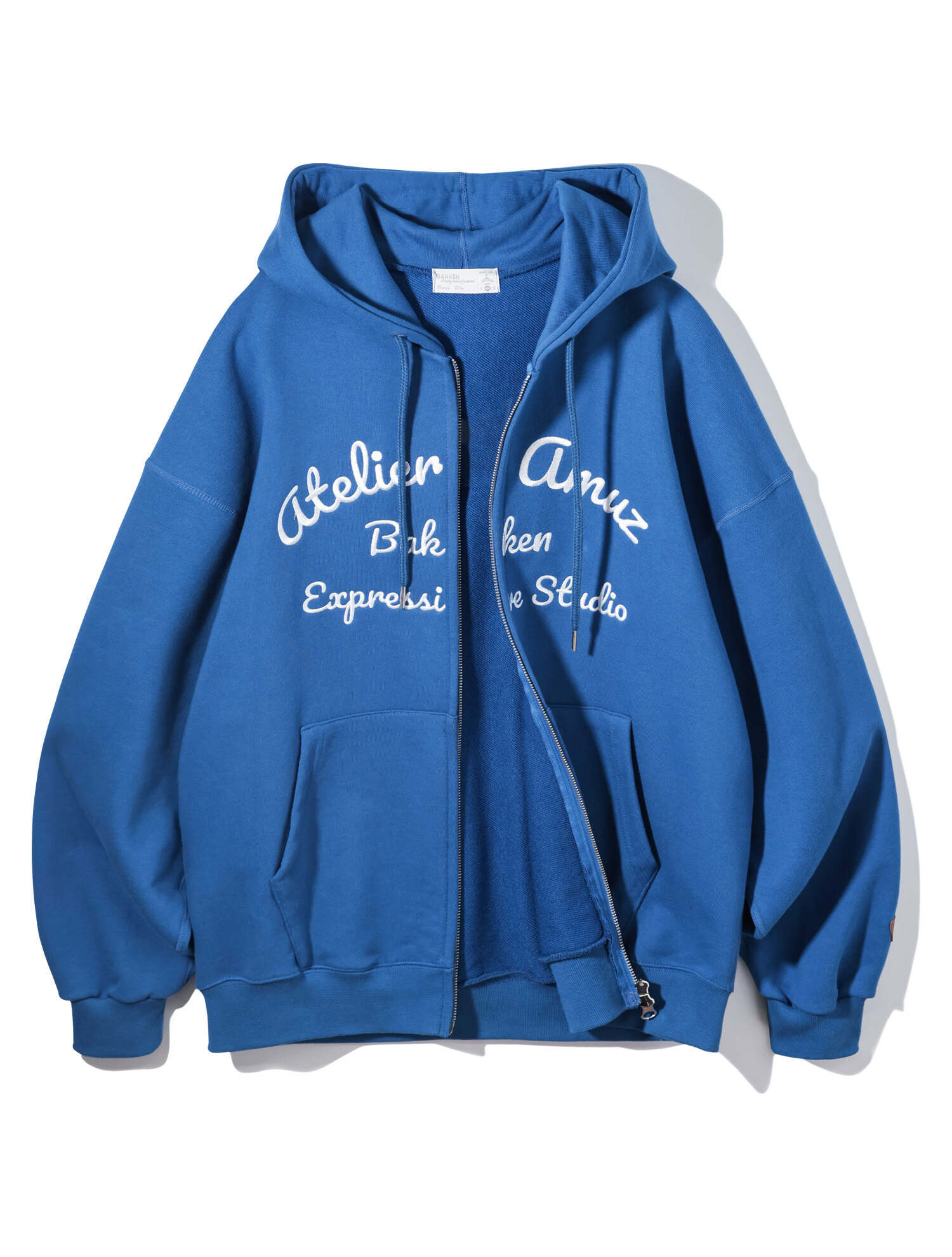 Atelier Amuz 후드 집업 코발트블루 BK7989