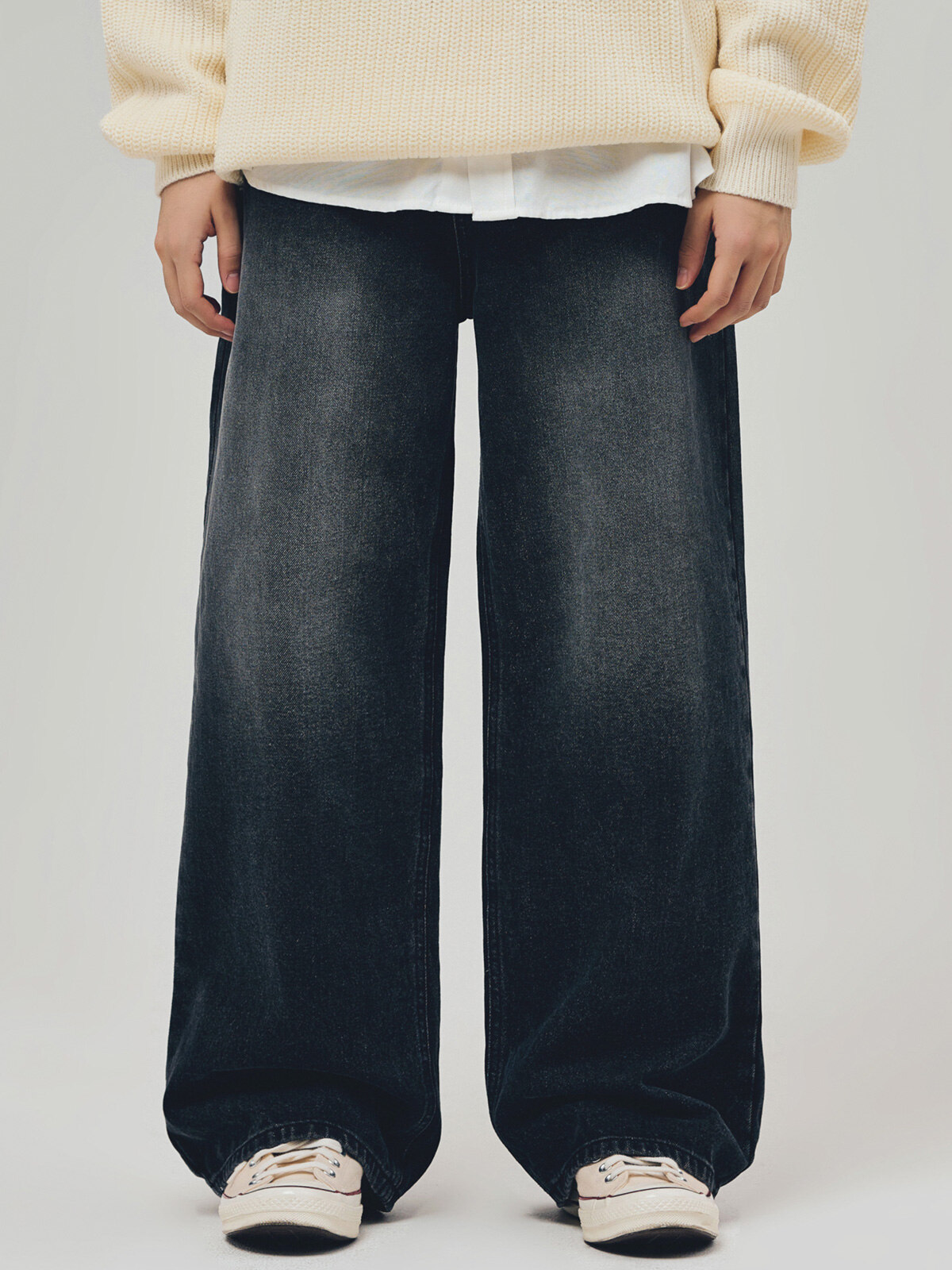 REFLYPERKY HT8620 웨어에버 와이드 데님 [Galaxy Black]| 굿 셀렉션, 굿 서비스 굿웨어몰