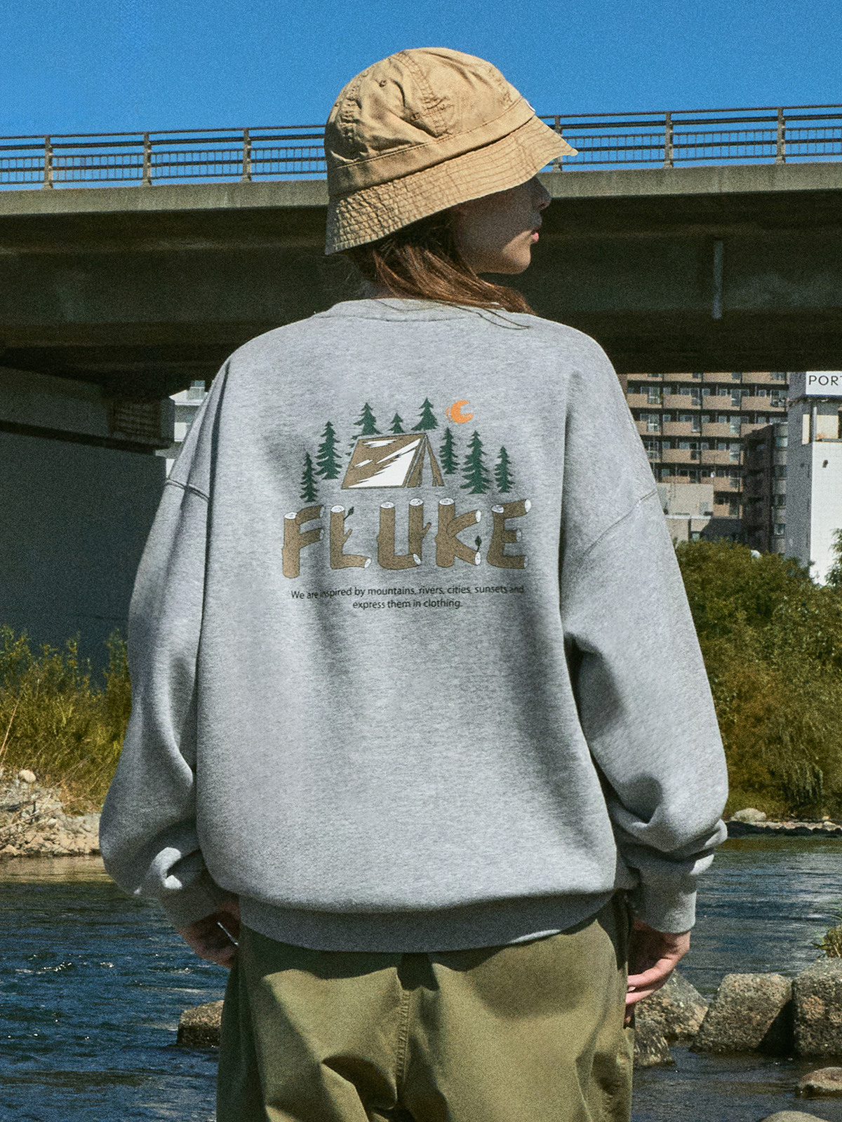 포레스트 우드 로고 맨투맨티셔츠 FMT3055 4color