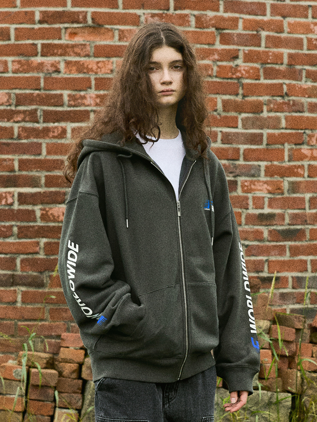 FSB 크랙 나염 후드 집업 FZT1030-Z  4color