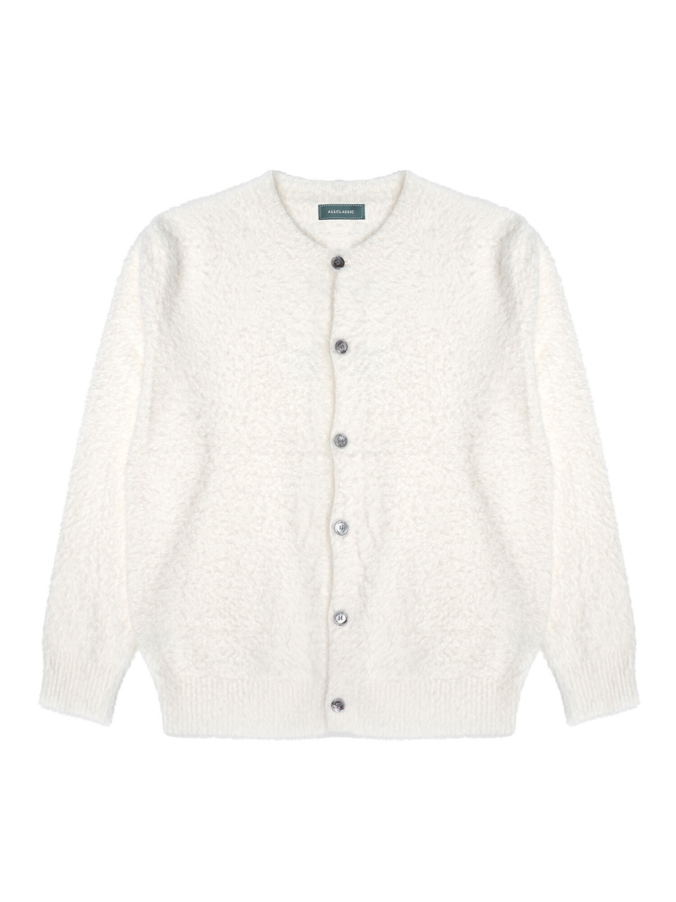 CA006 앙고라 라운드 가디건_ivory