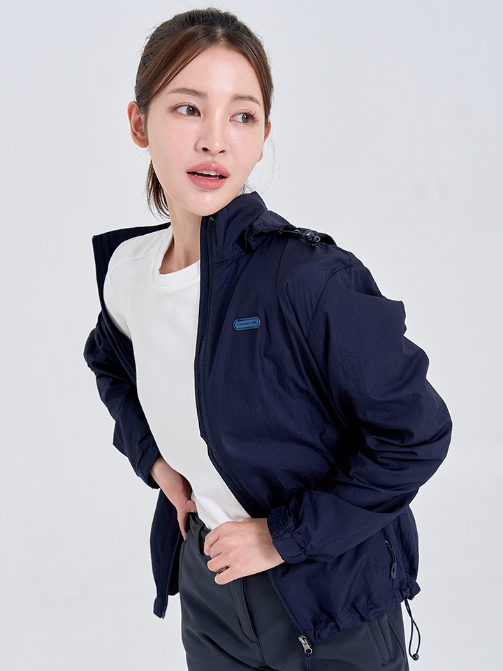 남여공용 홑겹 초경량 패커블 바람막이 자켓 MVJ4161