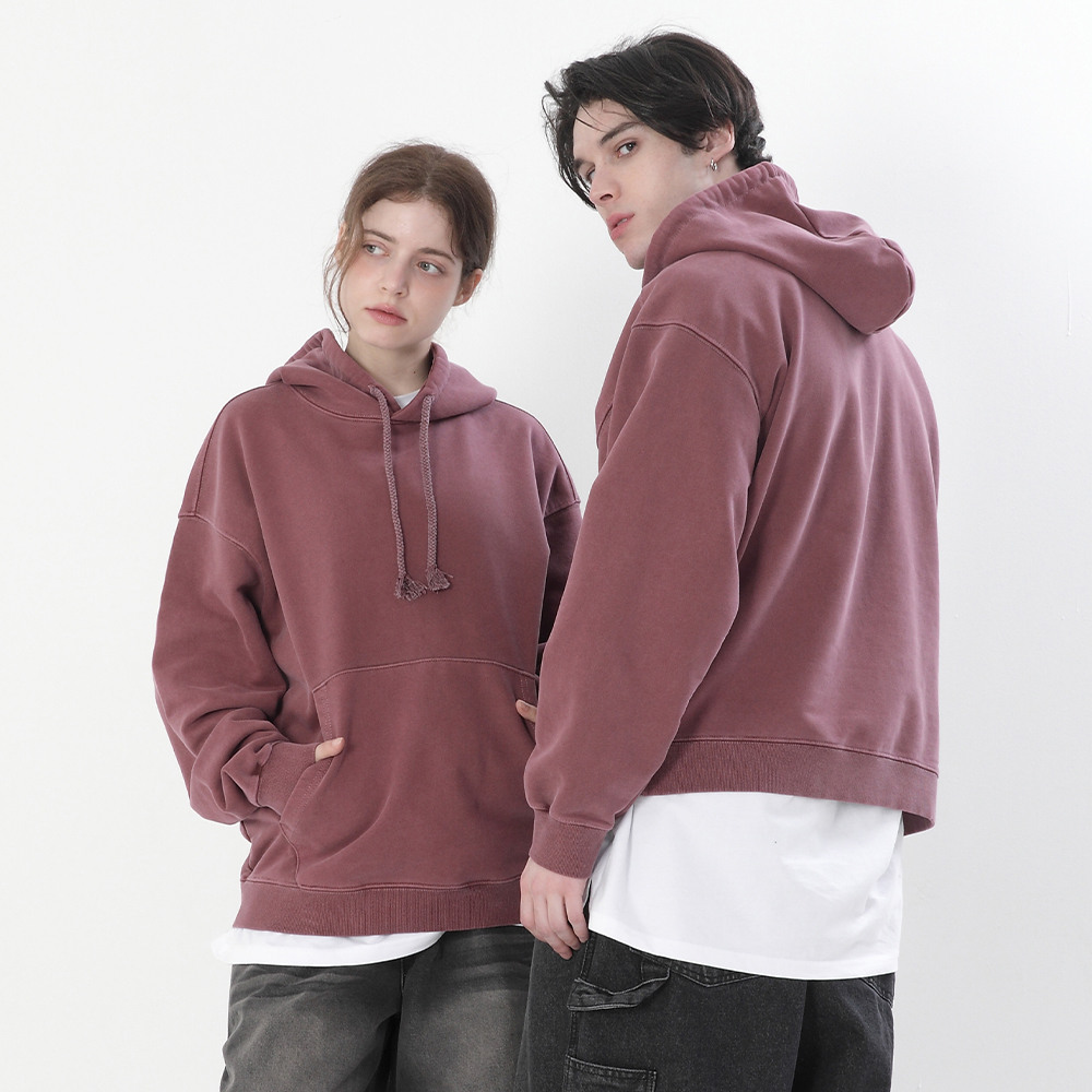 830G 피그먼트 후디 5color