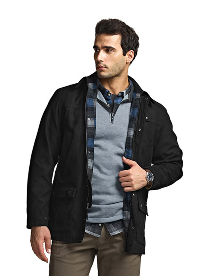 스웨이드 워크 간절기 남자 셔츠자켓 CQ-HOK709