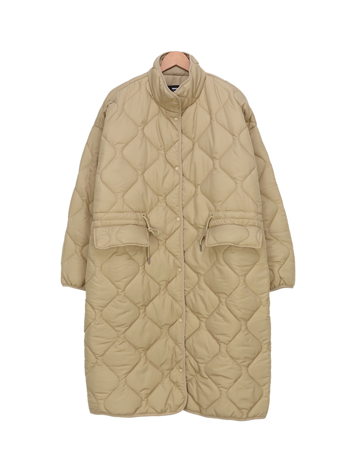 남녀공용 롱패딩 하이넥 누빔점퍼 퀄팅패딩 SRP001