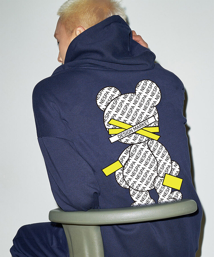 (기모선택) 베어폰트스 후드집업 6 Color [NSPH_0027]