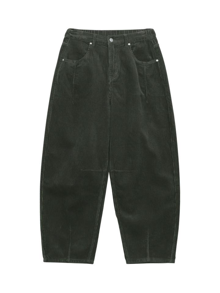 여성 골덴바지 면 코듀로이바지 겨울 벌룬팬츠 LPP028