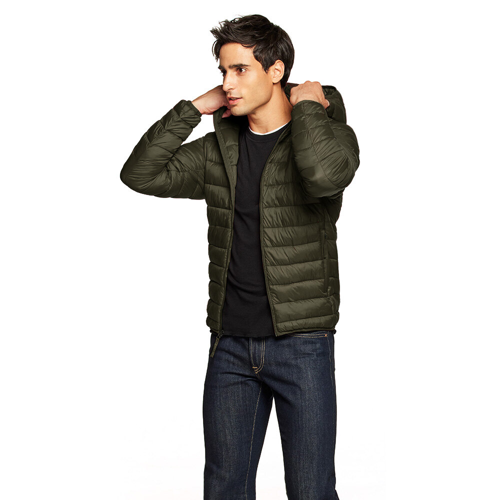 패커블 경량 패딩 후드 자켓 TM-YKJ13