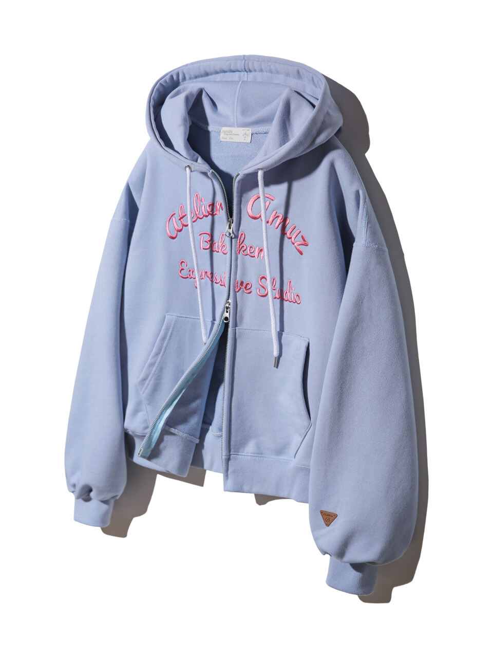 Atelier Amuz 후드 집업 스카이블루_BK79892