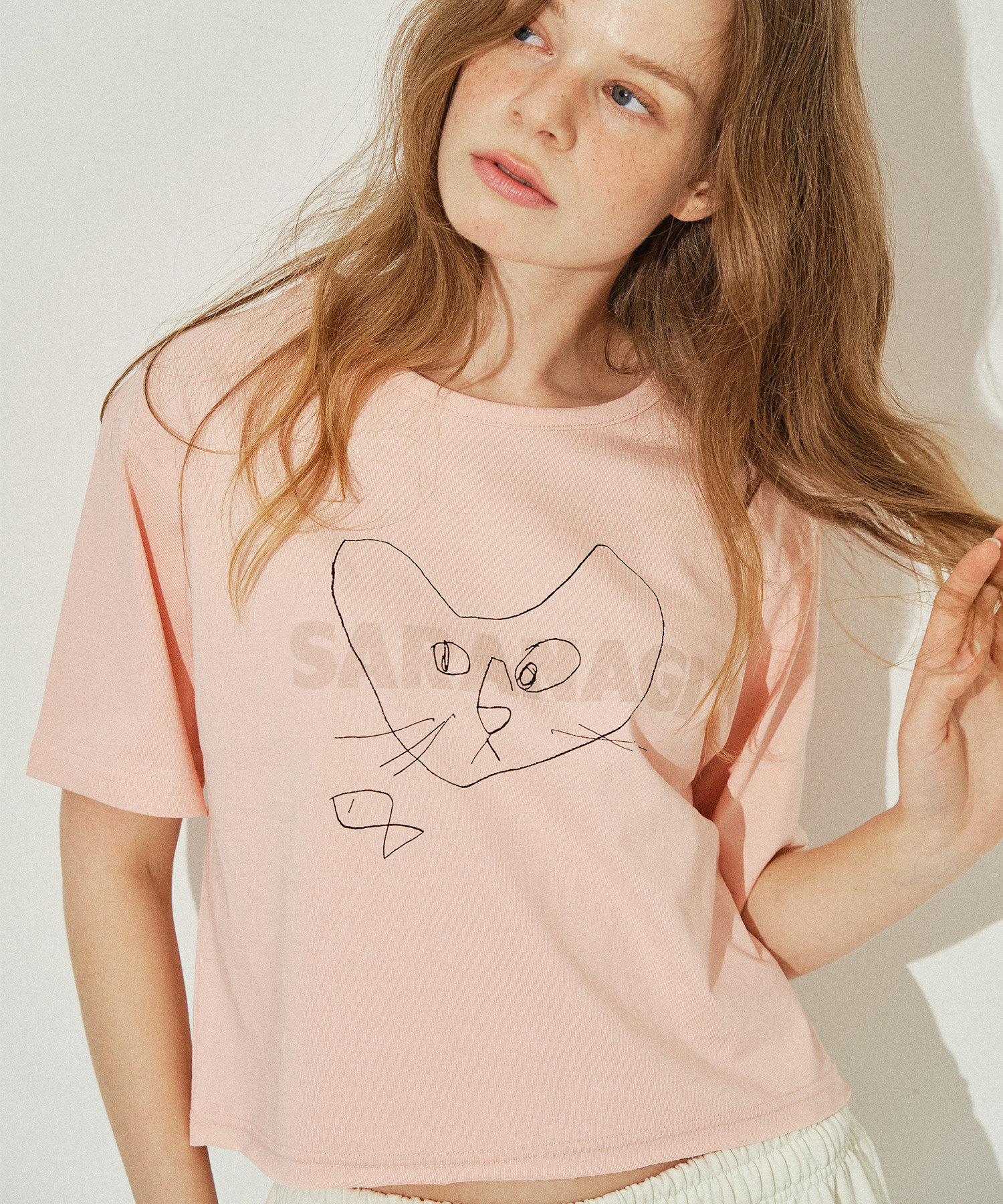SE0524-CROP T-SHIRT(pink)