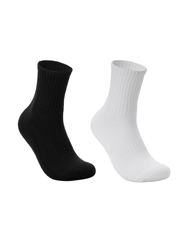 10켤레 SET 스탠다드 스포츠 쿠션 양말 세트 U25MS101