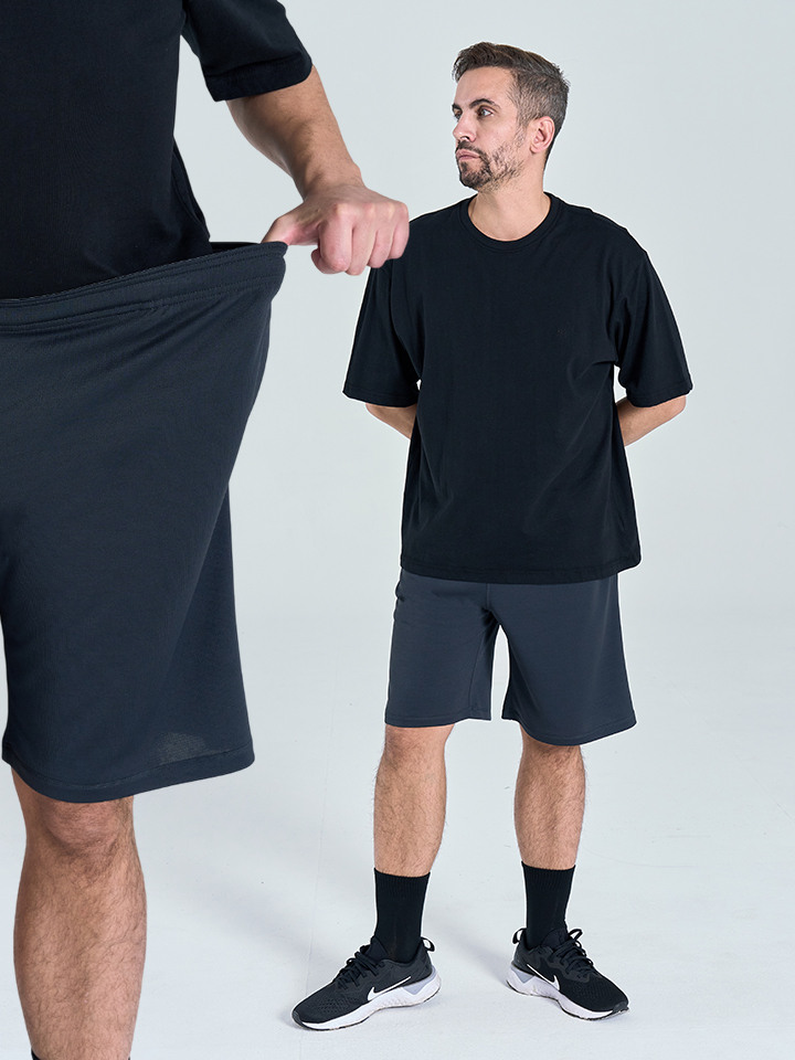 [2PACK]  스포츠 쿨 메쉬 와이드 하프 반바지 MVP3201