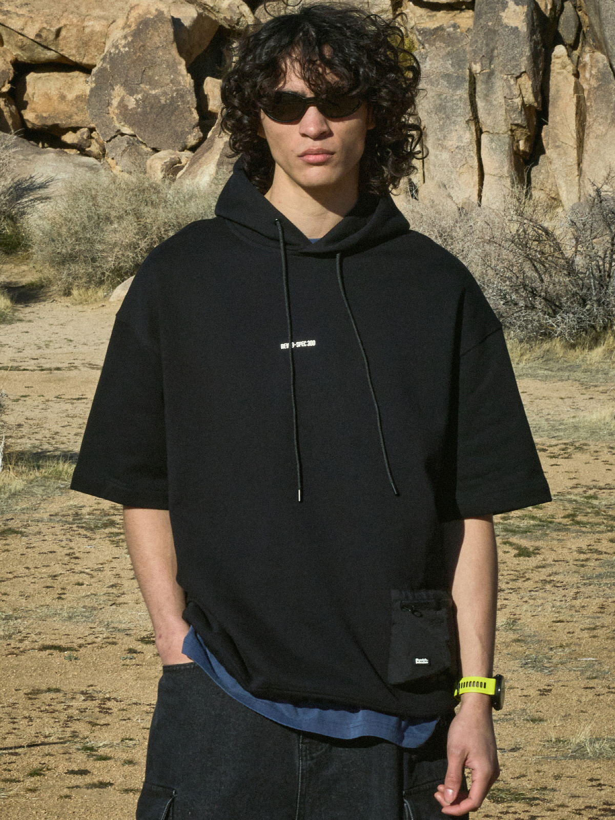 어드벤처 사코슈 후드 반팔 티셔츠 FST355 3color