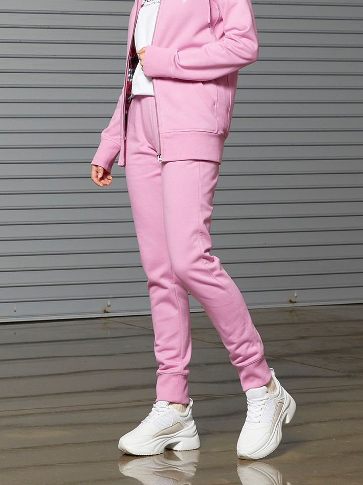 화이트라벨 기모팬츠_핑크_여성