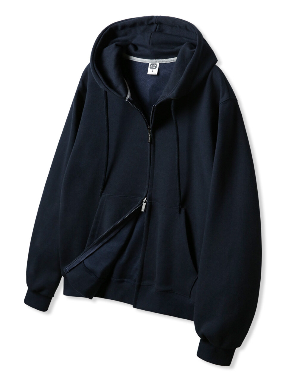 무지 레귤러핏 투웨이 후드집업 4color AZH673