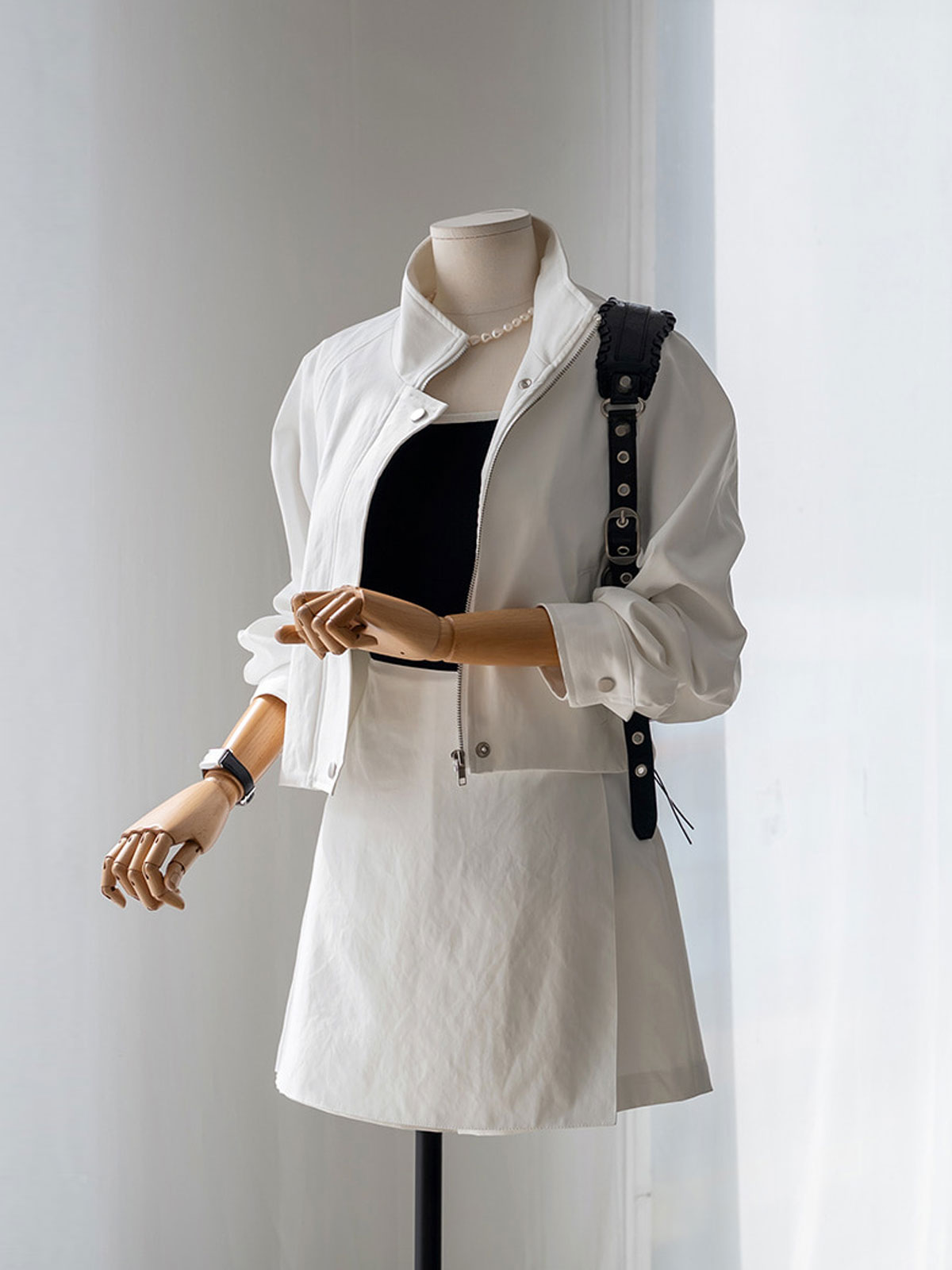 A. 너티 블루종+랩쇼츠 세트[세트DSC72]