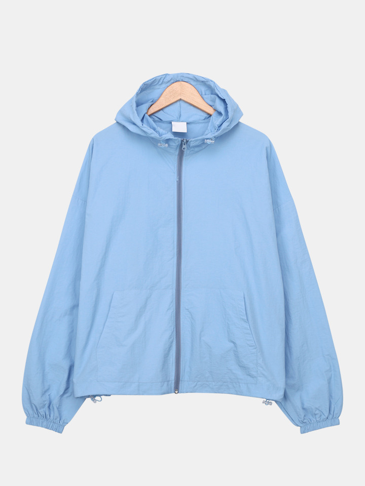 여성 간절기 바람막이 윈드브레이커 고프코어 아노락 후드집업 LRAT019