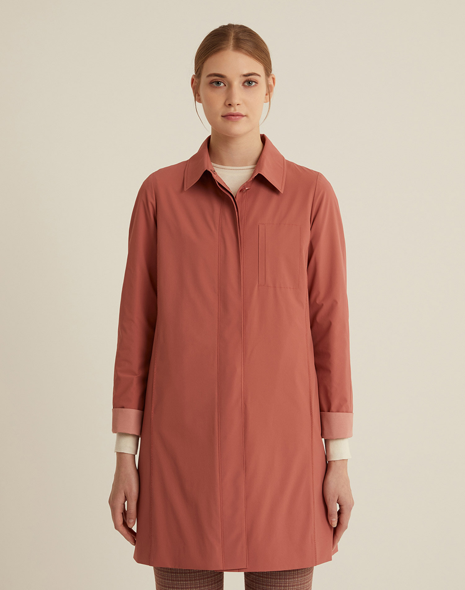 스탠카라 심플 트렌치_VOBEBXS2361