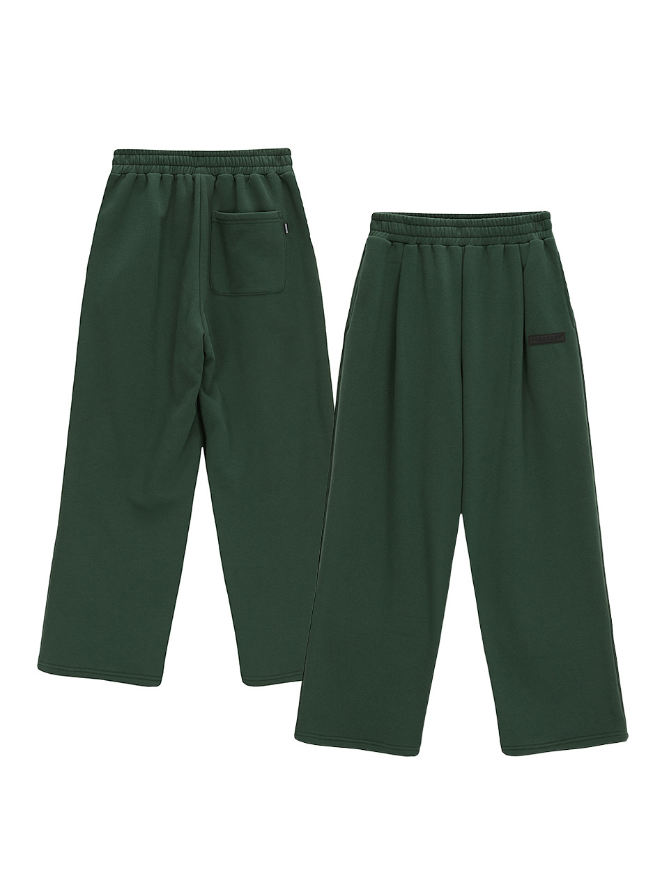 데일리 스탠다드 와이드 팬츠_그린