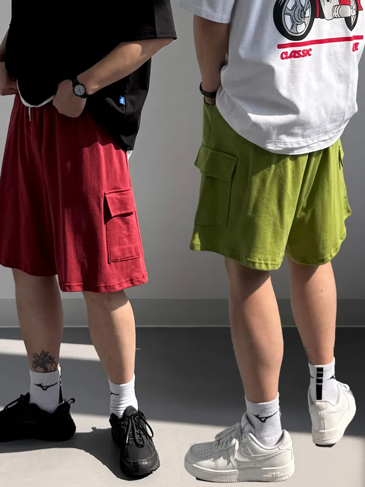 6부 카고 반바지 (6color)