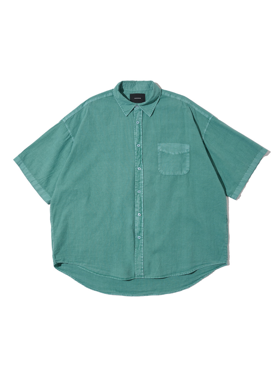 CB PIGMENT SHORT SLEEVE SHIRT (GREEN)