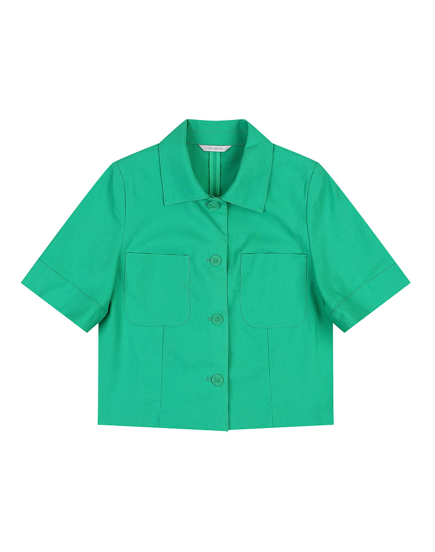 버튼디자인 반팔 자켓_MB45JKMD04Z