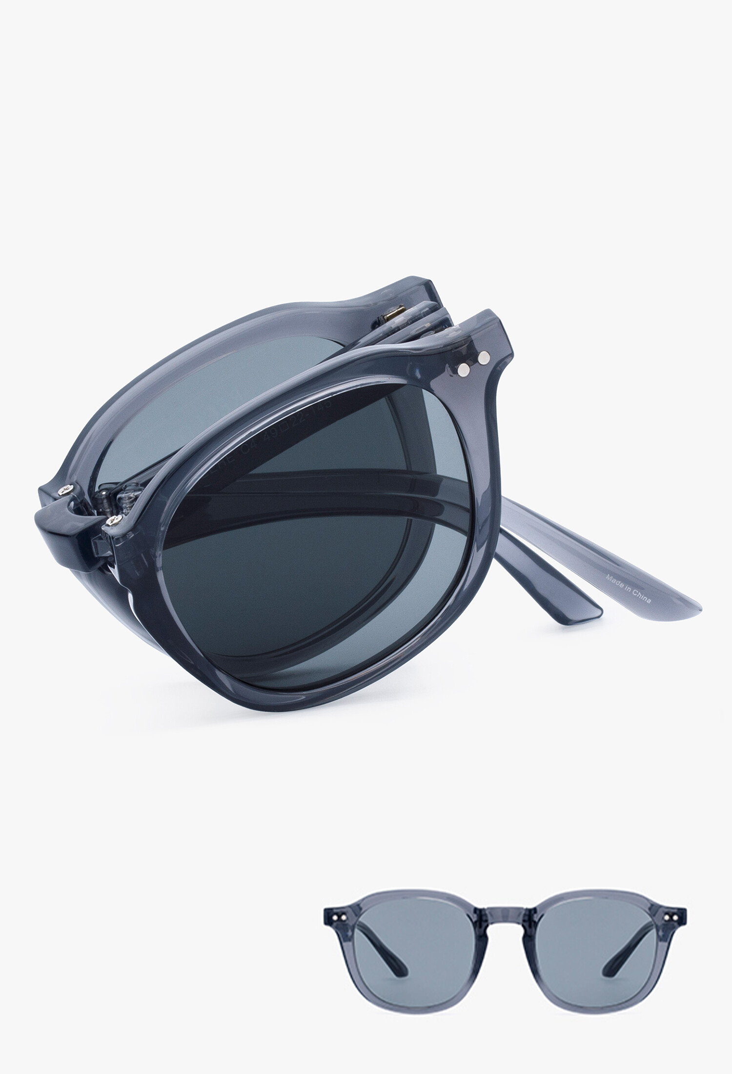 ★RECLOW★ RECLOW LAND ACETATE RLOGO SUNGLASSES GRAY MUSINSA | RECLOW RC LAND Acetate RLOGO Sunglasses GRAY