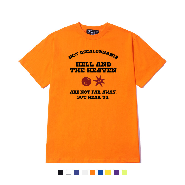 DECALCOMANIE 반팔 티셔츠 (SBS2-4HV039)