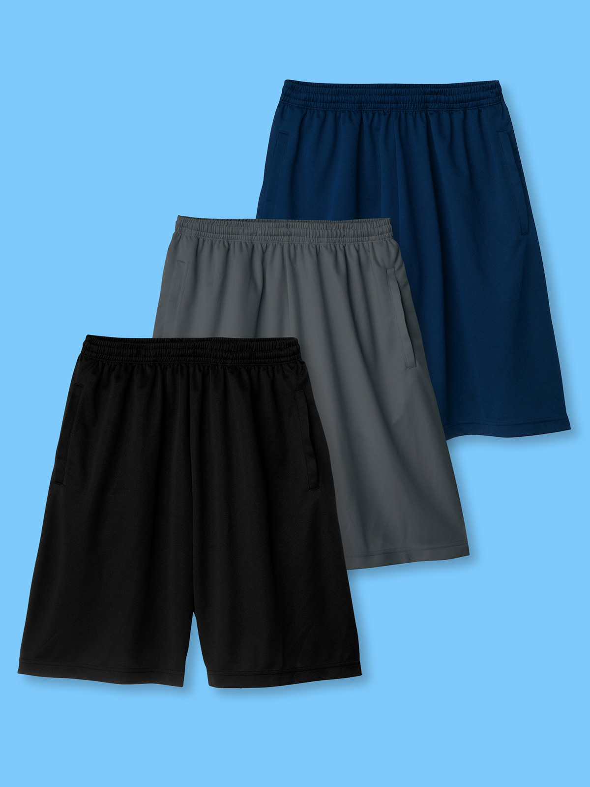 에어쿨링 드라이 기능성 쿨론 스포츠 하프 팬츠 - 3 COLOR