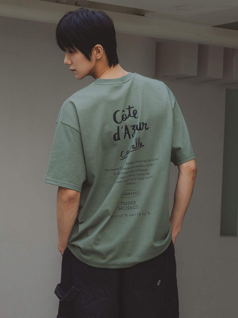 COORDIATES 오버핏 반팔티 3color AST4785