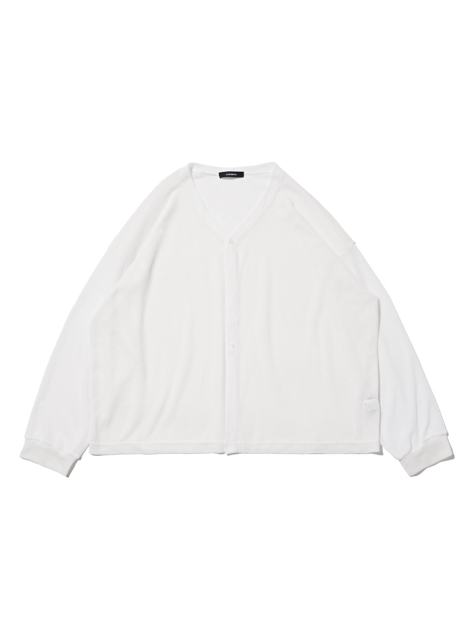 TWO BUTTON SUMMER OVER CARDIGAN (WHITE)