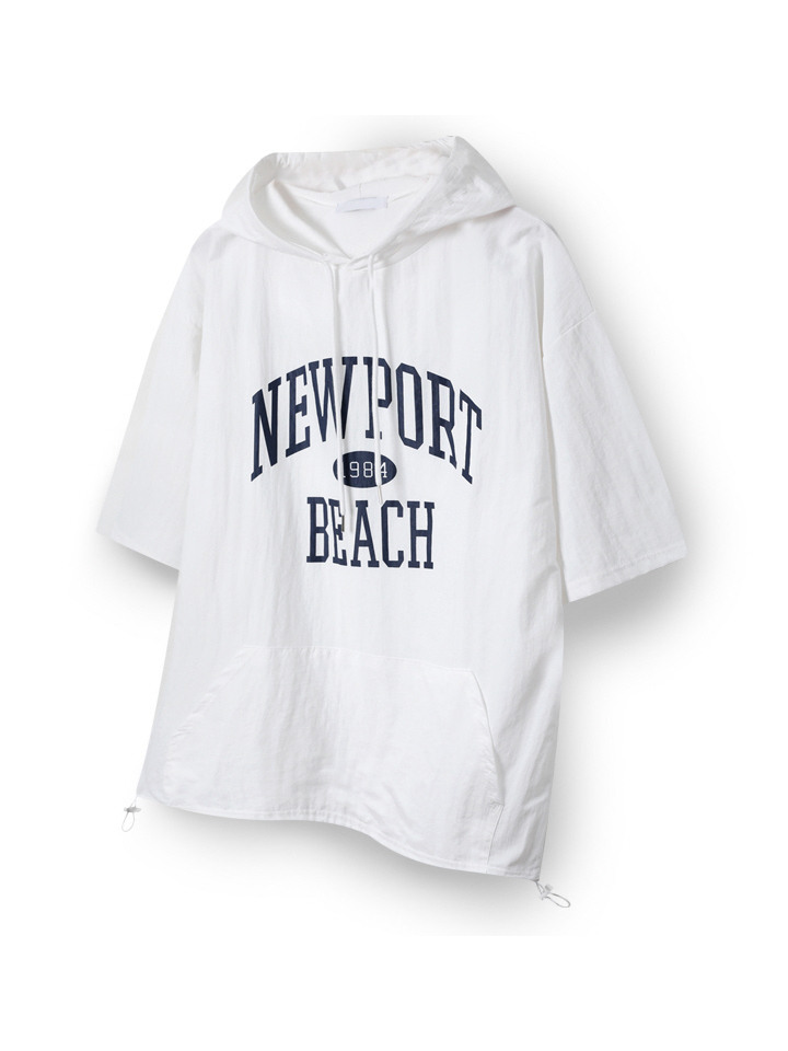 루키 뉴포트 반팔 후드티 MJB1654