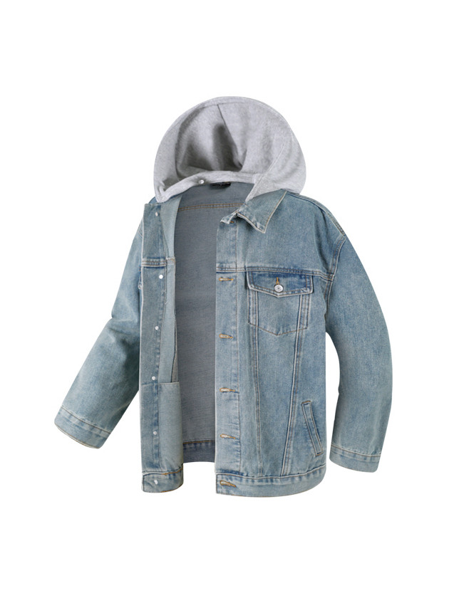 후드 탈부착 청자켓 521 JIM1220