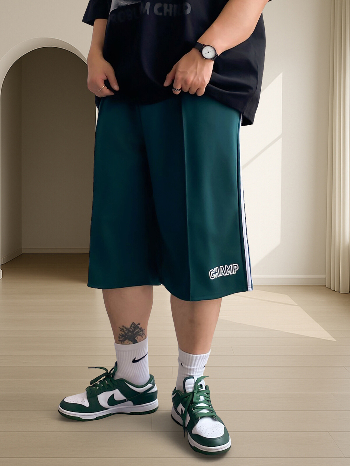 7부 챔프 반바지 (4color)