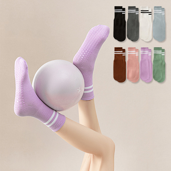 라인논슬립 여성 필라테스 요가양말 8켤레세트 205874