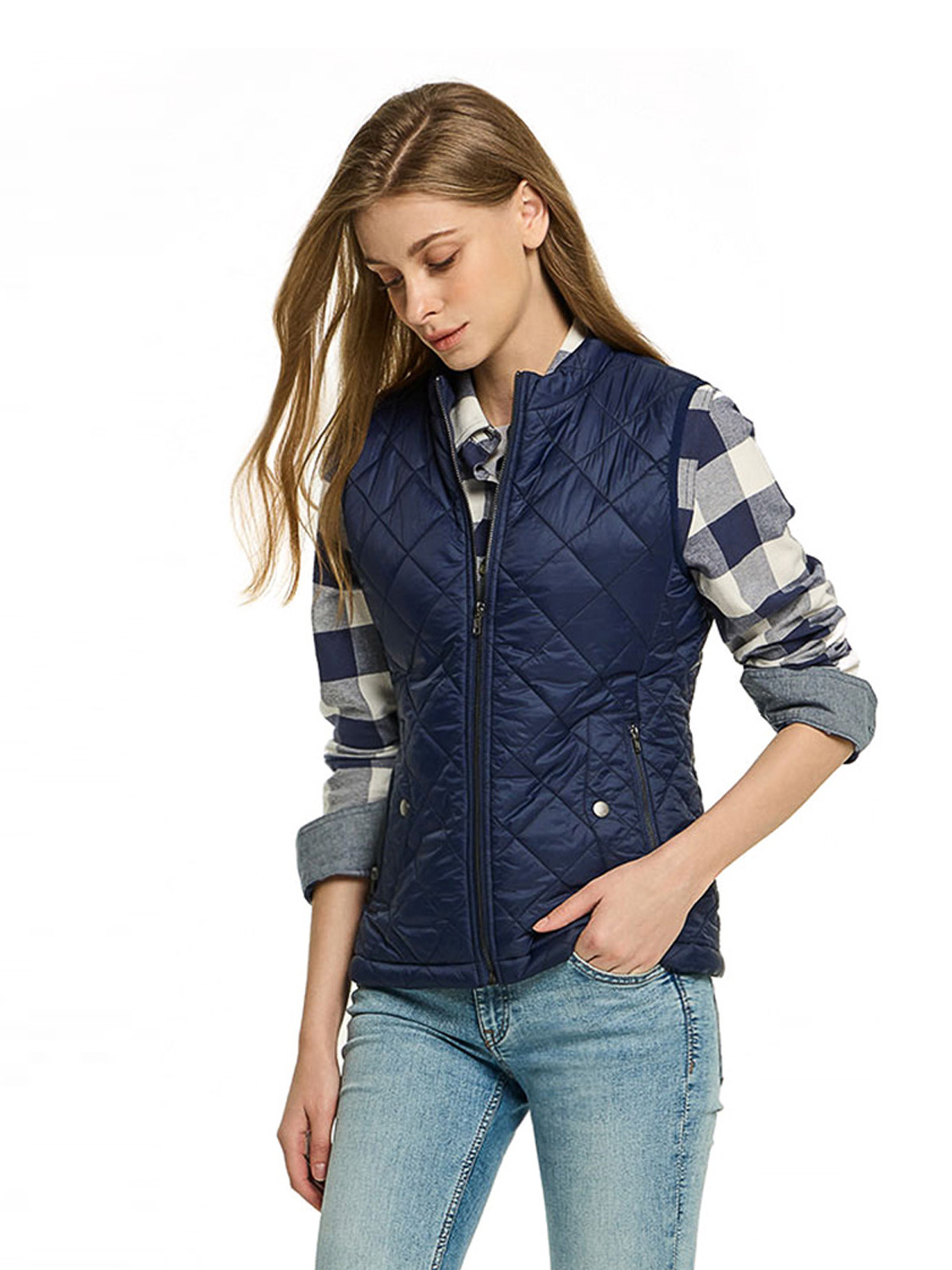 경량 퀼팅  패딩 베스트 TM-XKJ46