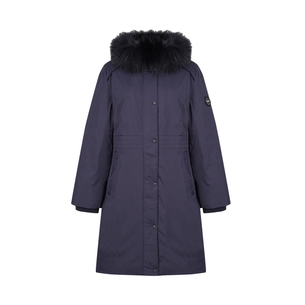 폭스퍼 구스 롱 다운 패딩 점퍼_CLDWDW108