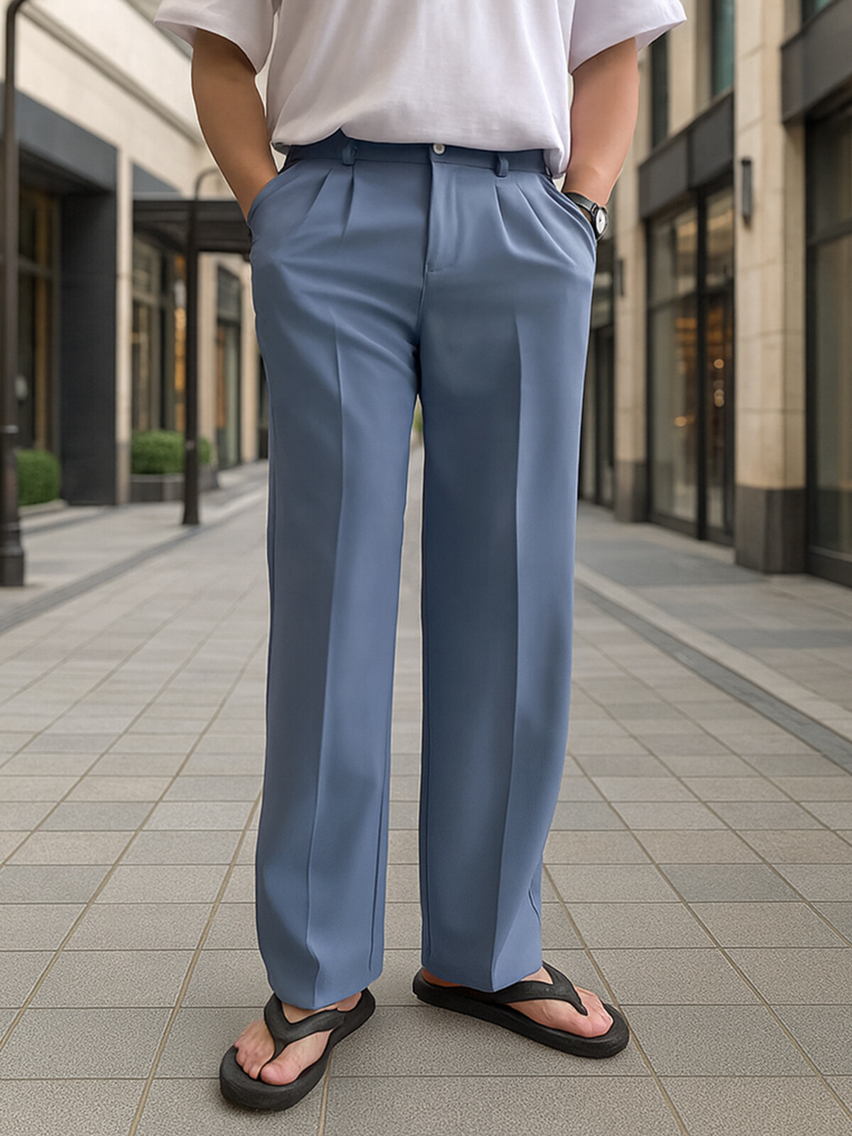 [2PACK] 구김없는 핀턱 슬랙스 (8color 28-36)