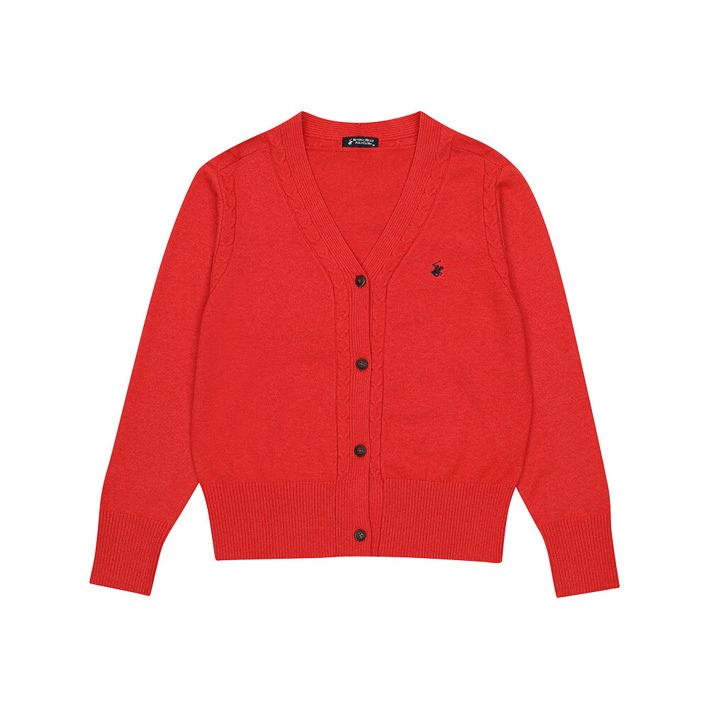 여성 클래식 WOOL 블렌디드 니트 가디건