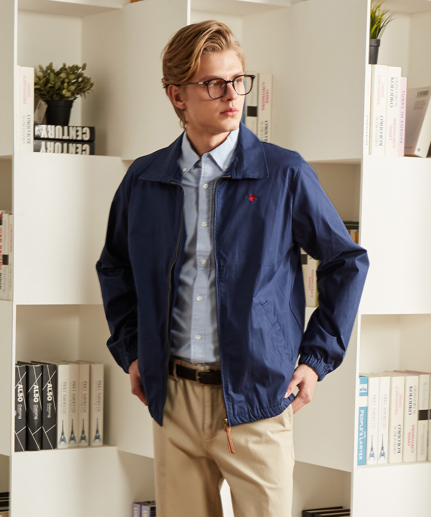 남성 클래식 코튼 자켓 3종택1 JP007