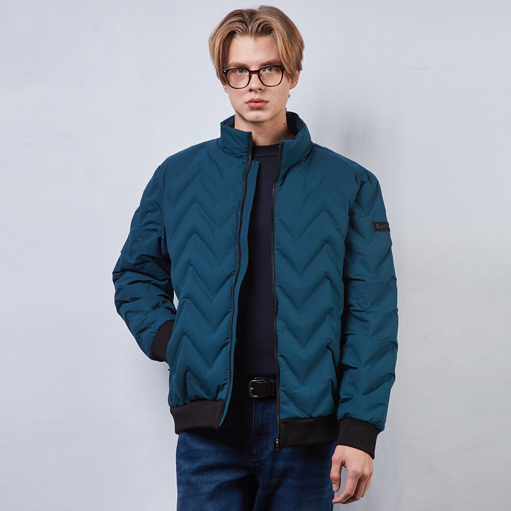 남성 하이넥 핫멜트 패딩 점퍼 JP833